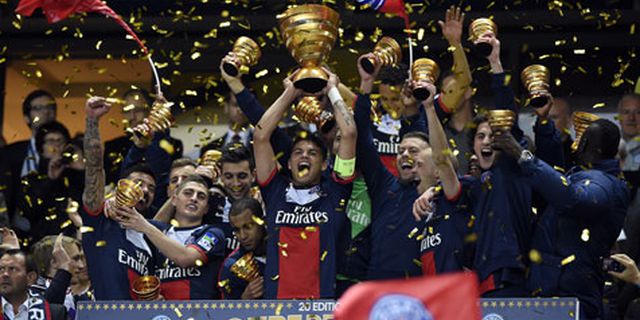 Tundukkan Lyon, PSG Juara Coupe de la Ligue