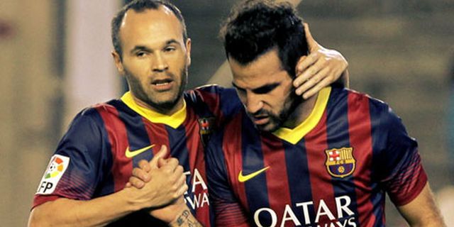 Fabregas Dicerca, Iniesta Merana