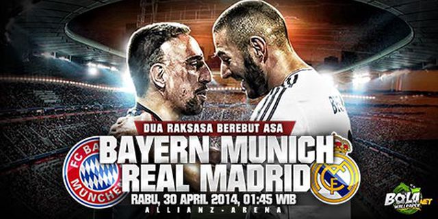 Preview: Bayern Munich vs Real Madrid, Berebut Sejarah