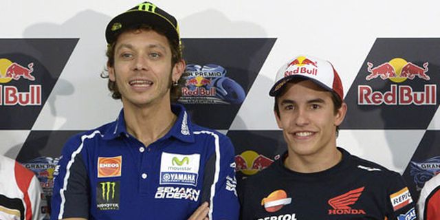 Rossi: Semoga Marquez Seperti Saya di Tahun 2001!