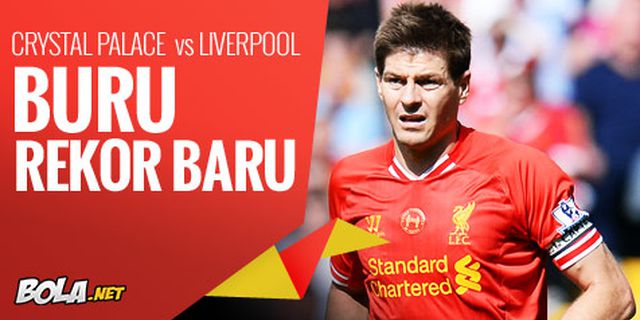 Preview: Palace vs Liverpool, Buru Rekor Baru