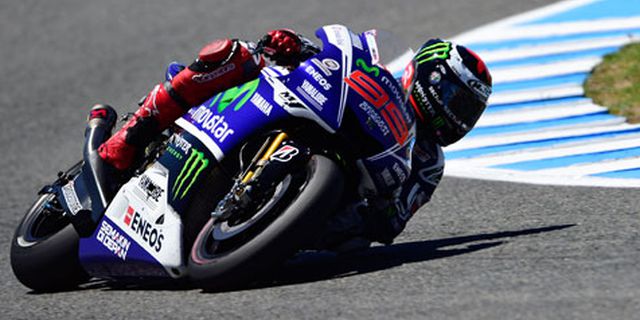 Lorenzo Tercepat di Sesi Pemanasan MotoGP Spanyol