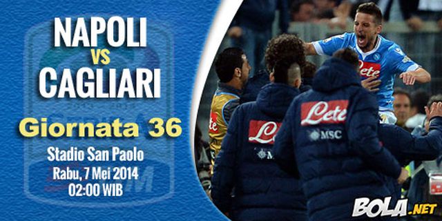 Preview: Napoli vs Cagliari, Euforia Biru Preview: Napoli vs Cagliari, Euforia Biru