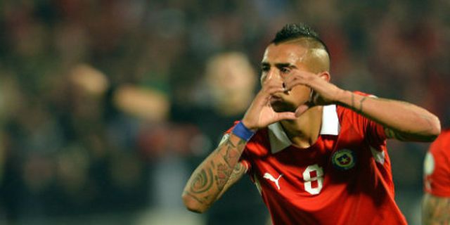 Operasi Sukses, Vidal Tatap Piala Dunia 2014 Operasi Sukses, Vidal Tatap Piala Dunia 2014