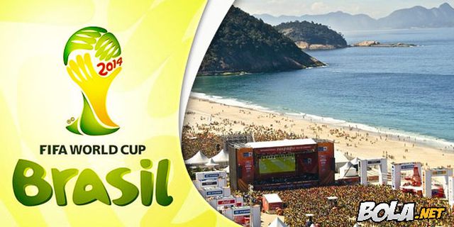 12 Fan Fest Piala Dunia 2014 Brasil