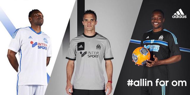 Detail Jersey Home, Away dan Ketiga Marseille 2014-15