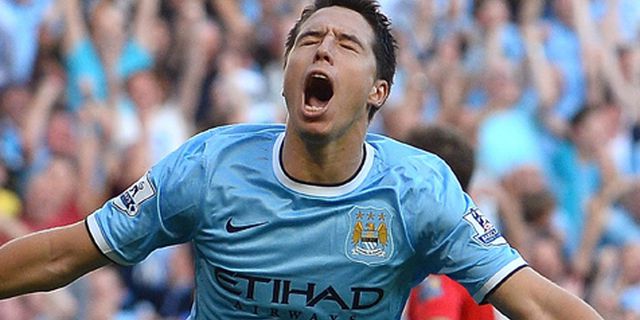 Senang Diasuh Pellegrini, Nasri Sentil Mancini Senang Diasuh Pellegrini, Nasri Sentil Mancini