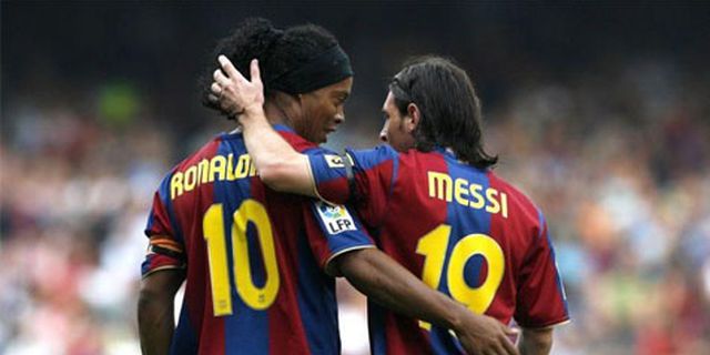 Ronaldinho Tak Ingin Messi Pergi