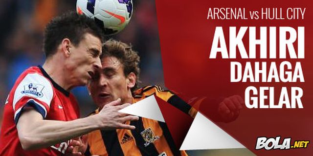 Preview: Arsenal vs Hull City, Hapus Dahaga Gelar