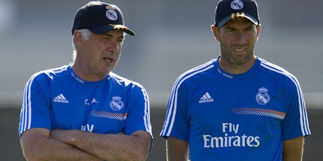 Ancelotti Berharap Tetap Berduet Dengan Zidane