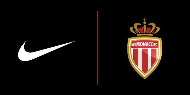 Detail Jersey Home AS Monaco 2014-15