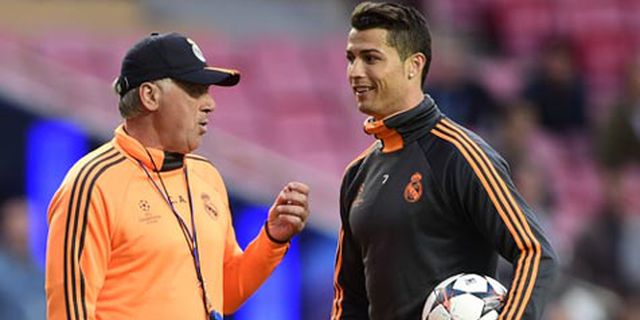 Ancelotti: Saya Benar-benar Suka Ronaldo Ancelotti: Saya Benar-benar Suka Ronaldo