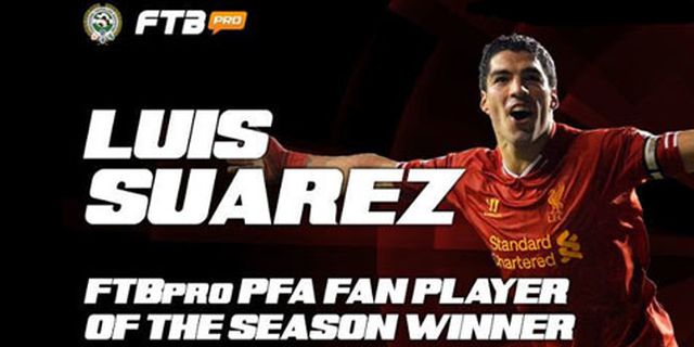 Lagi, Suarez Diganjar Penghargaan Personal Lagi, Suarez Diganjar Penghargaan Personal