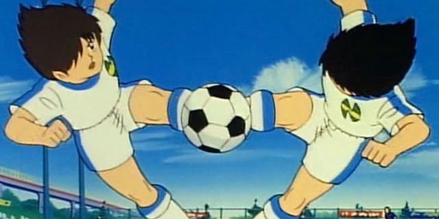 Duo Cerezo Osaka Tiru Trik Tendangan Kembar Kapten Tsubasa