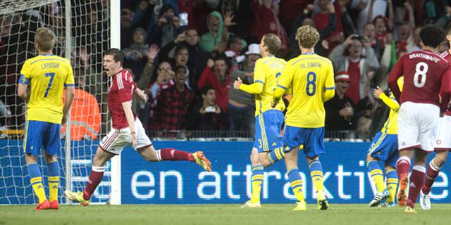 Highlights Friendly: Denmark 1-0 Swedia