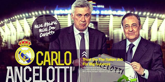 Rencana Ancelotti dan Perez Bagi Madrid