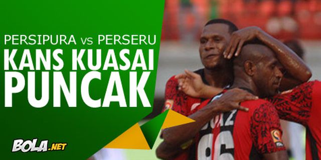 Preview ISL: Persipura vs Perseru, Kans Kuasai Puncak Preview ISL: Persipura vs Perseru, Kans Kuasai Puncak
