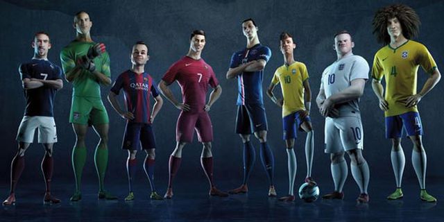 Neymar, Ronaldo, dan Rooney Bintangi Film Animasi Keren