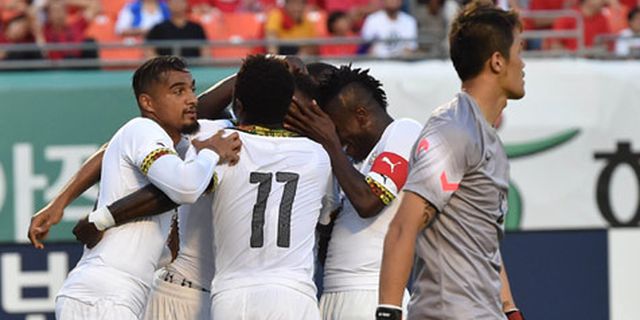 Ghana Hajar Korsel Empat Gol Tanpa Balas