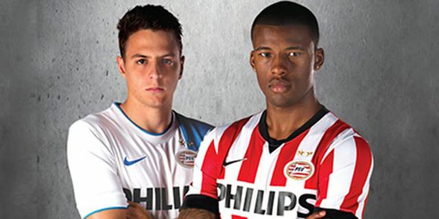 Detail Jersey Home dan Away PSV Eindhoven 2014-15