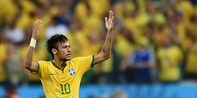 Neymar Samai Prestasi David Villa