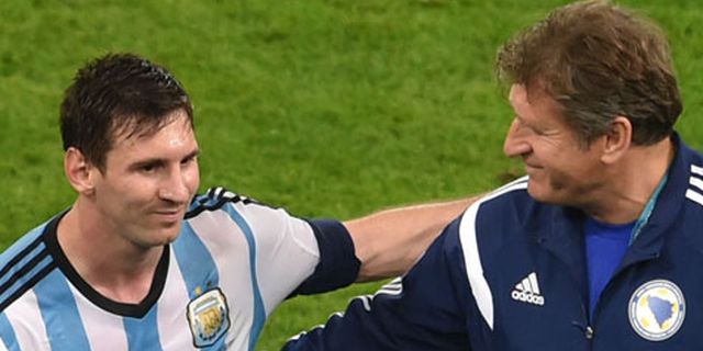 Susic: Mustahil Kawal Messi 90 Menit 