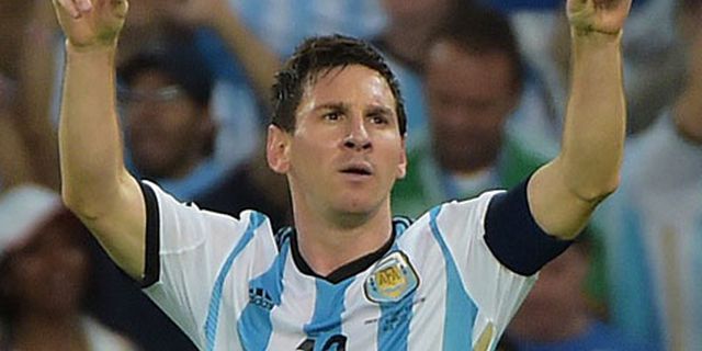 Messi Tak Ingin Argentina Berpuas Diri 