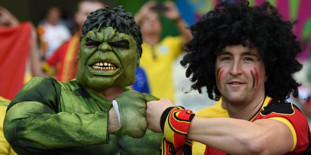 Galeri Suporter: Belgia vs Aljazair Galeri Suporter: Belgia vs Aljazair