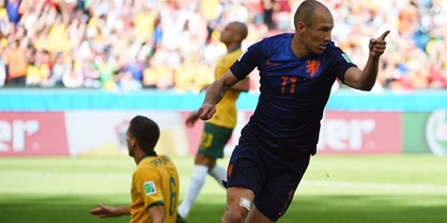 Robben Akui Kesulitan Tundukkan Australia