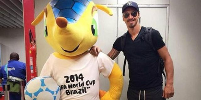 Ibrahimovic Mendarat di Brasil