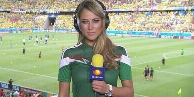 Vanessa Huppenkothen, Jurnalis Cantik Meksiko di Brasil Vanessa Huppenkothen, Jurnalis Cantik Meksiko di Brasil