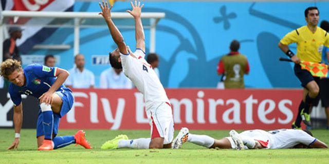 Fakta & Statistik: Italia 0-1 Kosta Rika Fakta & Statistik: Italia 0-1 Kosta Rika
