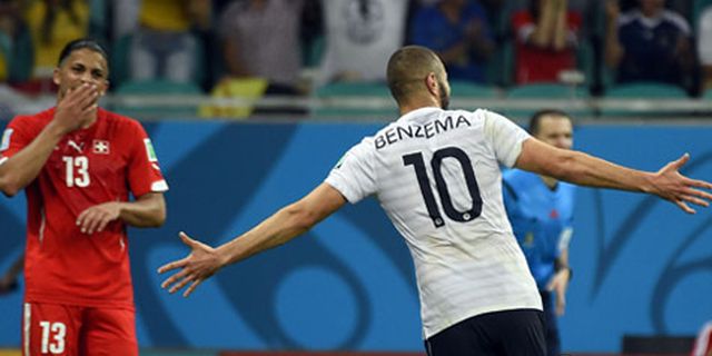 Fakta & Statistik: Swiss 2-5 Prancis