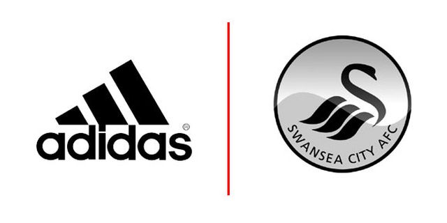 Detail Jersey Home Swansea City 2014-15
