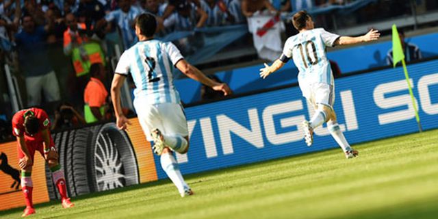 Fakta & Statistik: Argentina 1-0 Iran