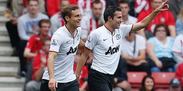 Vidic Hengkang, Van Persie Kehilangan Sahabat Terbaik