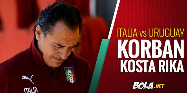 Preview: Italia vs Uruguay, Korban Kosta Rika Preview: Italia vs Uruguay, Korban Kosta Rika