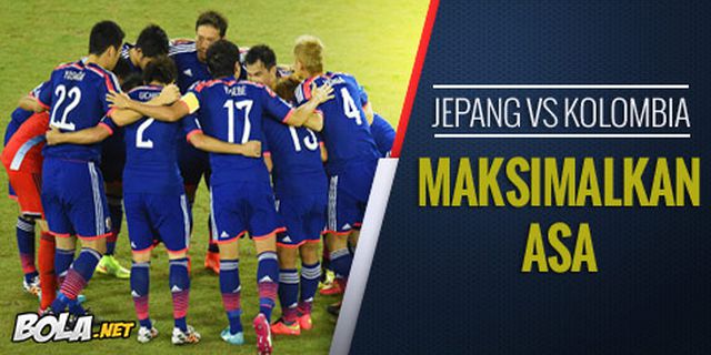 Preview: Jepang vs Kolombia, Maksimalkan Asa