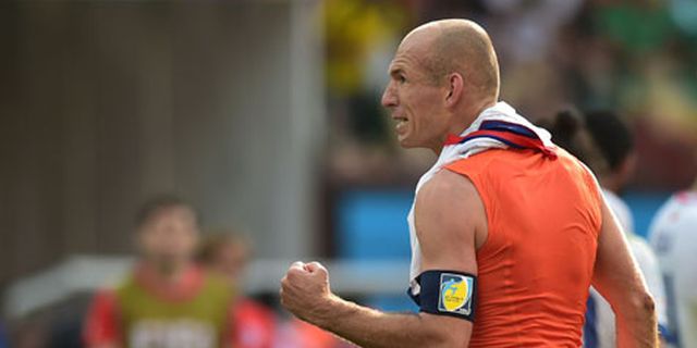 Robben: Belanda Bertarung Layaknya Singa 