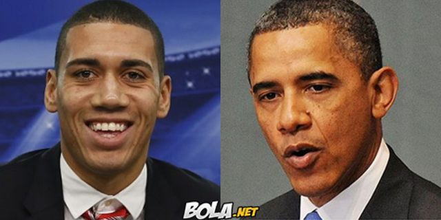 Konyol, Wajah Smalling Tertukar Dengan Obama di Suvenir Piala Dunia