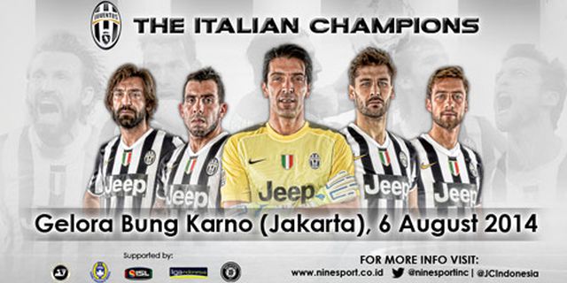 Juventus Pastikan Kunjungi Indonesia