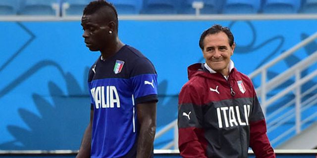 Balotelli Jadi Salah Satu Alasan Prandelli Mengundurkan Diri