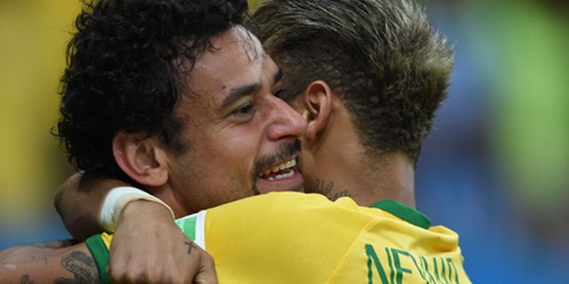 Fred Cetak 'Gol Kumis' Berkat Saran Neymar