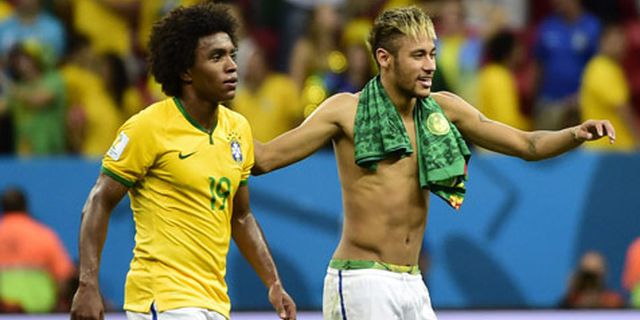 Willian: Seluruh Pemain Brasil Siap Berbagi Beban Neymar