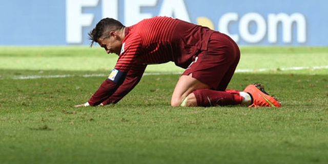 Ronaldo Kecewa Portugal Buang Banyak Peluang