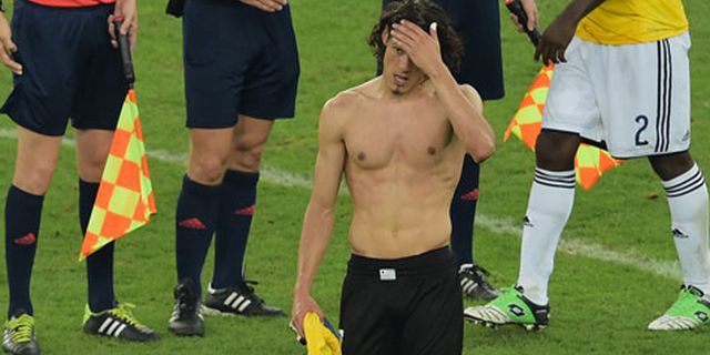 Uruguay Tersingkir, Cavani Tetap Bangga Uruguay Tersingkir, Cavani Tetap Bangga