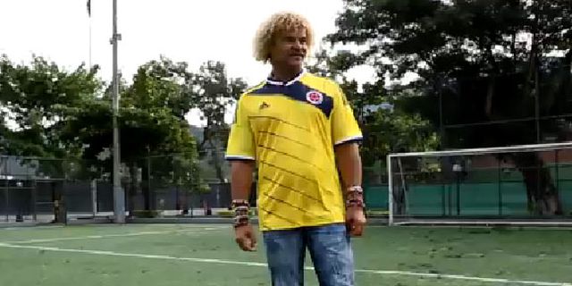 Valderrama Ajarkan Dansa Unik ala Kolombia