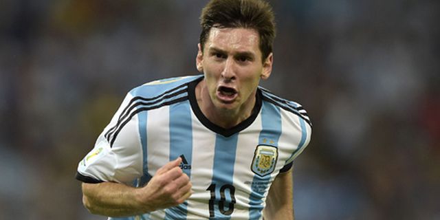 10 Tahun Debut Messi di Argentina 