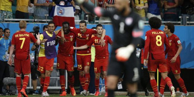 Fakta & Statistik 16 Besar: Belgia 2-1 Amerika