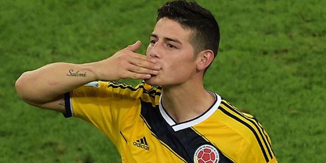 Agen Akui Barca dan Madrid Incar James Rodriguez